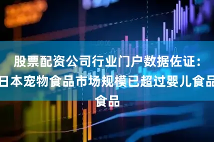 股票配资公司行业门户数据佐证：日本宠物食品市场规模已超过婴儿食品