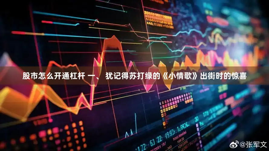 股市怎么开通杠杆 一、 犹记得苏打绿的《小情歌》出街时的惊喜