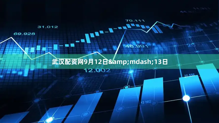 武汉配资网9月12日&mdash;13日